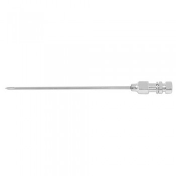 Tuohy Lumbar Puncture Needle 16 G - With Luer Lock Connection - Special Tip Stainless Steel, Needle Size Ø 1.6 x 76 mm